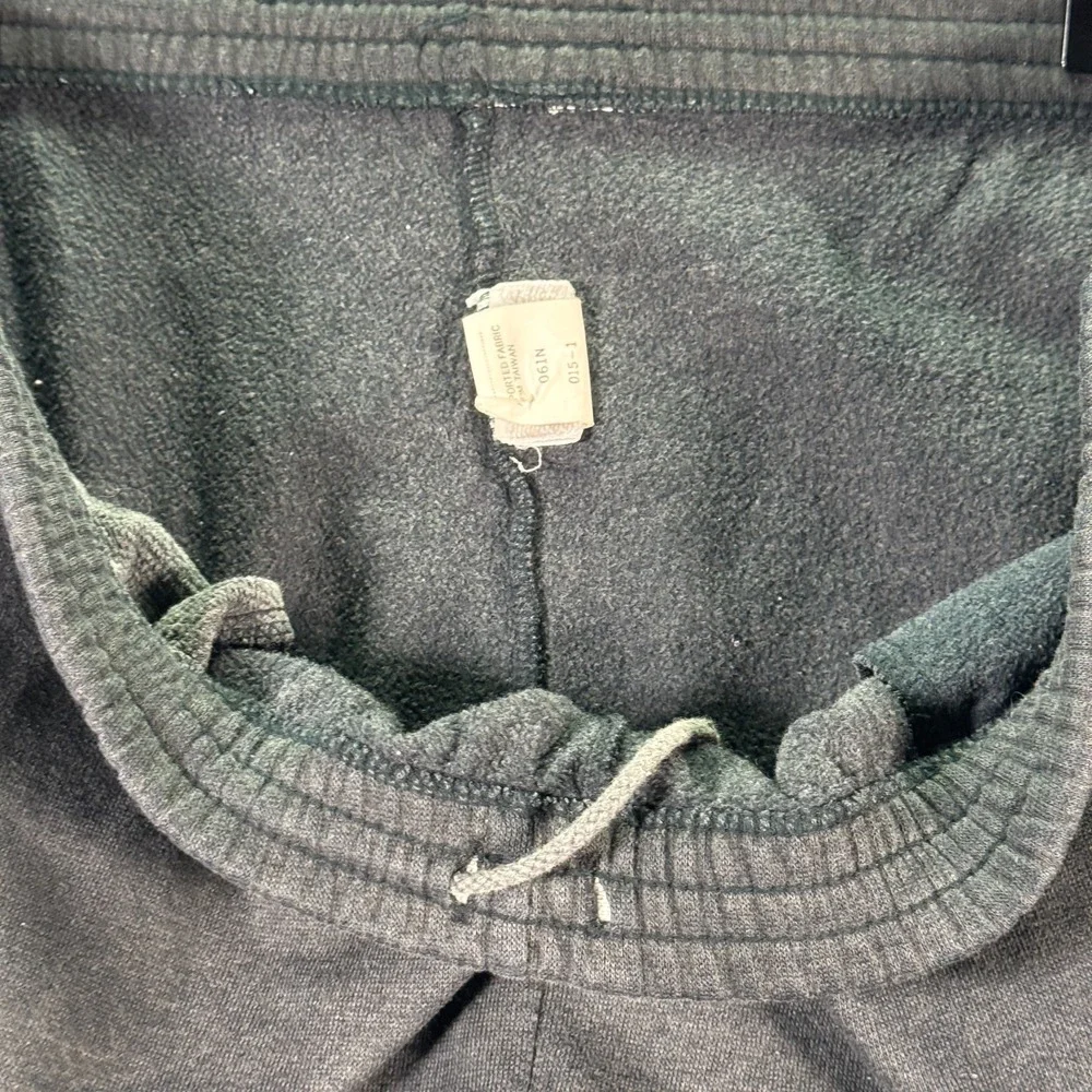 Vintage Adidas Sweatpants Adult Medium Gray Embroidered Cuff Fleece‎ Sportswear